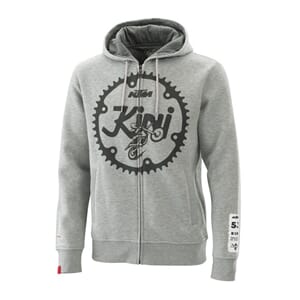 RITZEL ZIP HOODIE GREY