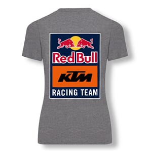 WOMEN RB KTM BACKPRINT TEE GREY