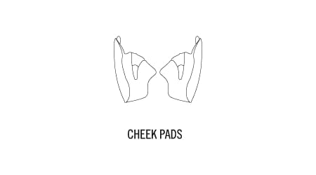 C4 cheek pads