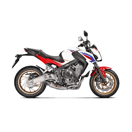 Akrapovic komplett Racing/titan, Honda CB(R)650F & CB(R)650R