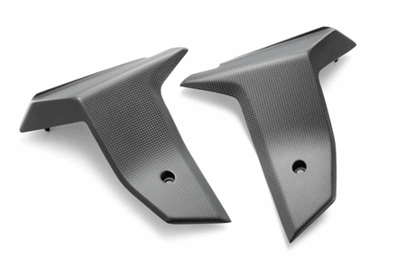 Radiator spoiler set