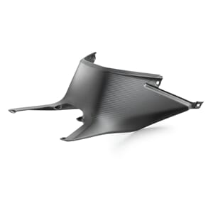 Fuel tank fairing, rear, carbon