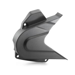 Carbon front sprocket cover
