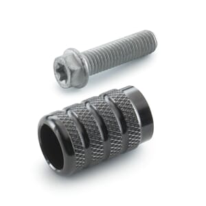 Footbrake lever step plate