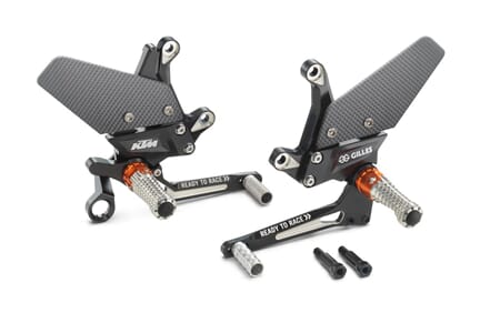 Footpeg cmpl. adjustable