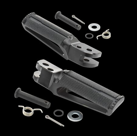 Front footpeg set
