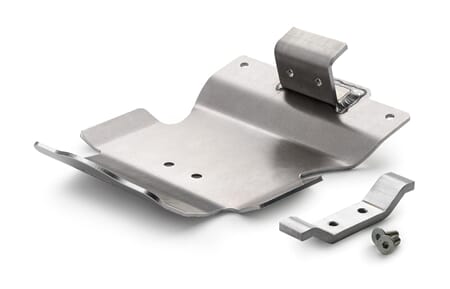Skid plate complete