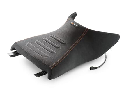 Ergo rider´s seat heated