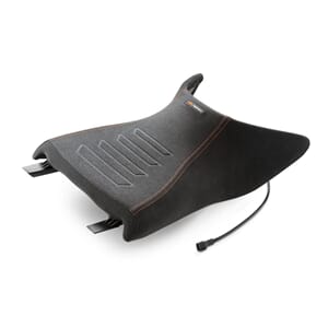 Ergo rider´s seat low, heated