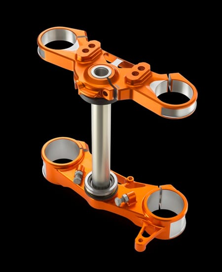 Triple clamp cmpl. X=32 mm