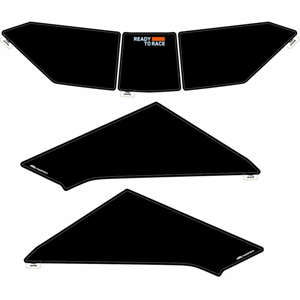 Fuel tank protection sticker kit