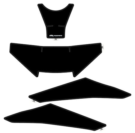 Fuel tank protection sticker