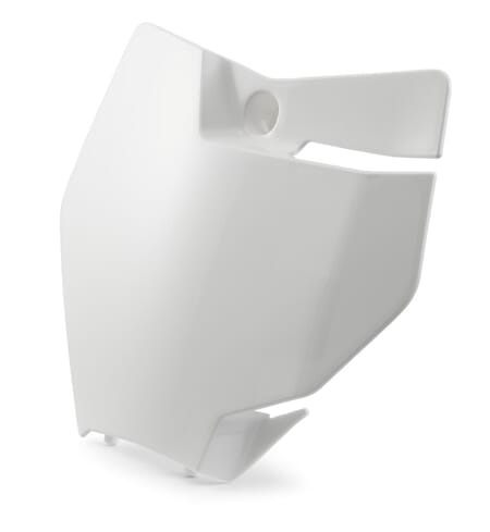Number plate white