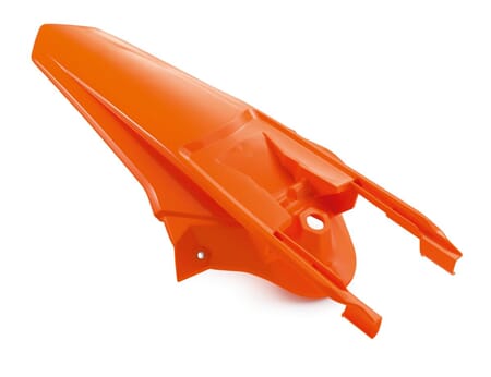 Rear fender orange