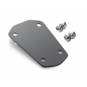 Cover, license plate holder supp., cmpl.