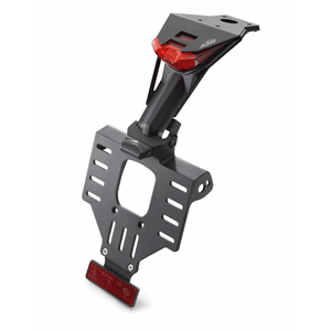 license plate holder support