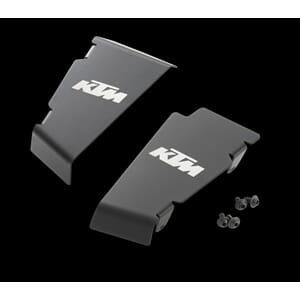 Radiator spoiler set