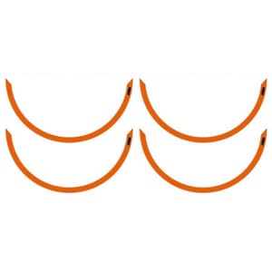 Wheel rim sticker kit