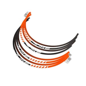 Wheel trim ring sticker