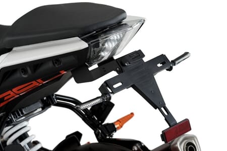 Puig LICENSE SUPPORT KTM RC125/RC390 14+ BLACK