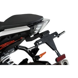 Puig LICENSE SUPPORT KTM 125 390 DUKE 17  C BLACK