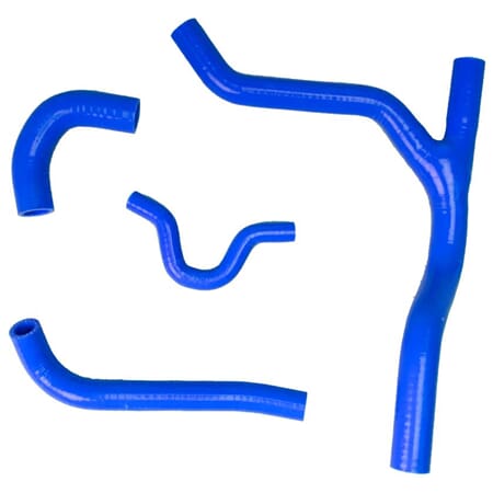 CV4 Radiator Hose Kit, Blue