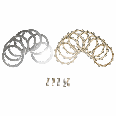 Fiber/steel plate, clutch spring kit Kawasaki 8/7/5