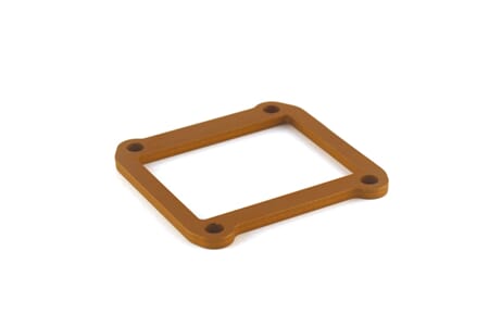 Spacer 4 mm reed valve KTM 125SX 16-22, TC125 16-22