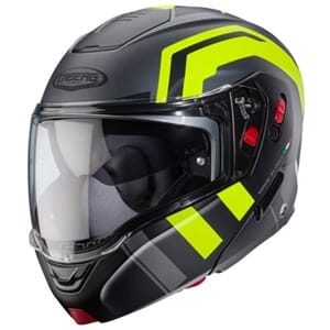 CABERG HORUS X ROAD MATT GUN METAL/BLACK/YELLOW FLUO