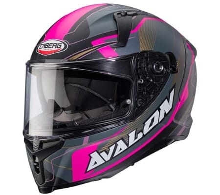 CABERG AVALON X OPTIC MATT BLACK/GREY/FUCHIA