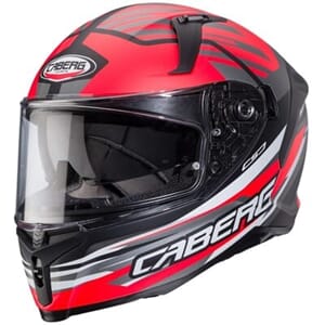 CABERG AVALON X KIRA MATT BLACK/GREY/RED FLUO