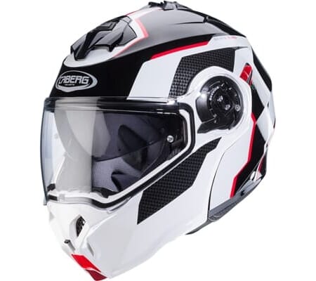 CABERG DUKE EVO MOVE SORT/HVIT/RØD