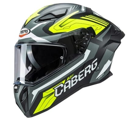 CABERG DRIFT EVO II JARAMA MATT BLACK/GREY/YELLO FLUO