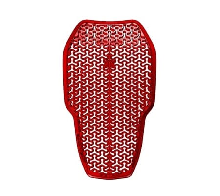 CLOVER BACK PRO VENT CE L2 RØD RYGGSKINNE