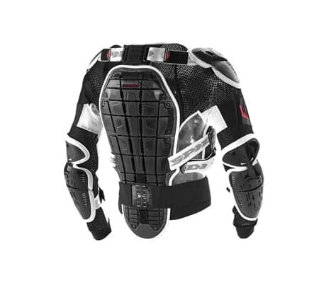 SPIDI WARRIOR JACKET SORT/HVIT (Z166-011)