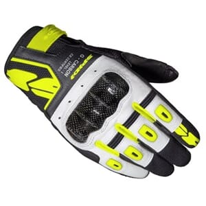 SPIDI G-CARBON GLOVES BLACK FLUO YELLOW