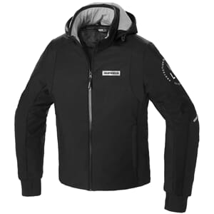SPIDI HOODIE ARMOR H2OUT JAKKE SORT/HVIT