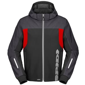 SPIDI HOODIE H2OUT 2 BLACK BLUE RED