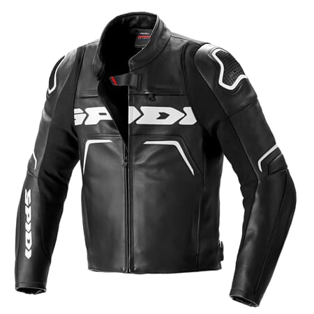 SPIDI EVORIDER 2 SKINNJAKKE BLACK/WHITE