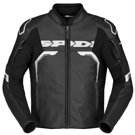SPIDI EVORIDER 3 BLACK WHITE SKINNJAKKE