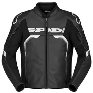 SPIDI EVORIDER 3 BLACK WHITE SKINNJAKKE