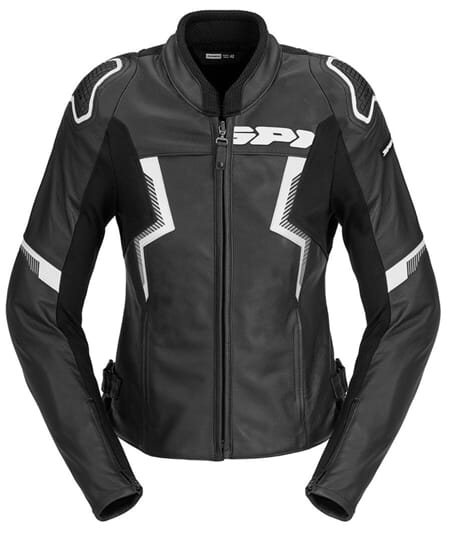 SPIDI EVORIDER 3 LADY BLACK WHITE SKINNJAKKE