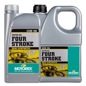 MOTOREX 4-Stroke Motor Oil 4T SAE 10W/40 Mineralbasert/Semis