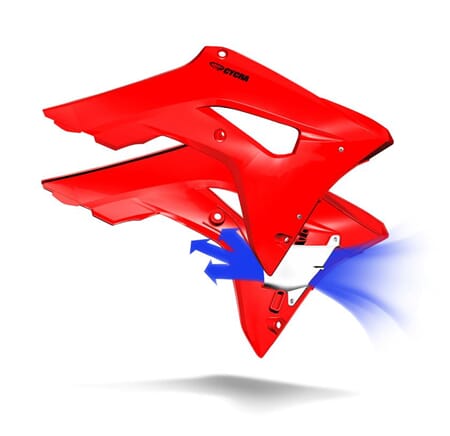 Cycra Powerflow Radiator Shrouds