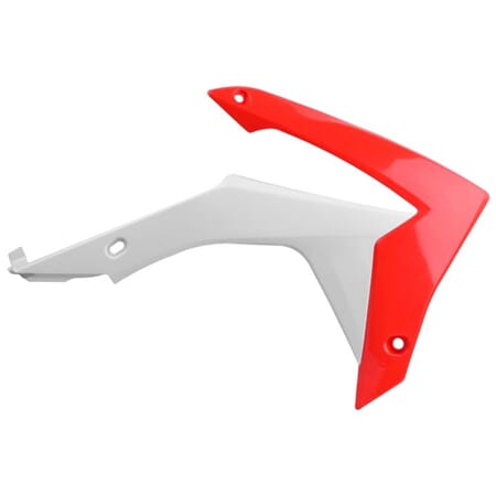 Polisport Radiator Covers Red/White