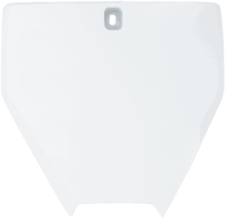 Number plate for Husqvarna White
