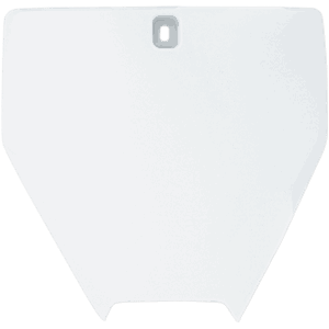 Number plate for Husqvarna White