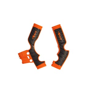 RTECH, Frame guard, BLACK ORANGE, KTM 65 SX 16-23