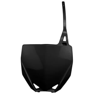 UFO Front Number Plate Black Yamaha