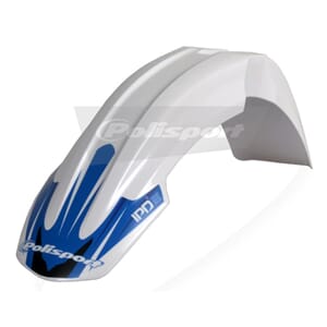 Polisport Inmold Front Fender, White